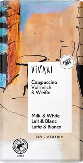 Vivani mléčná čokoláda cappuccino 100g BIO