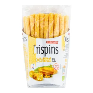 Crispins kukuřičné tyčky 50 g BIO