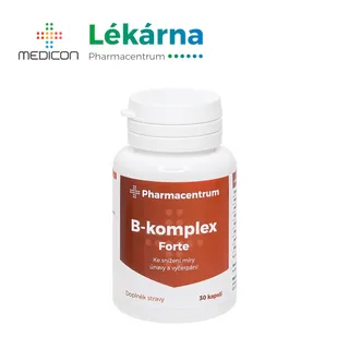 Pharmacentrum B-komplex Forte 30 kapslí