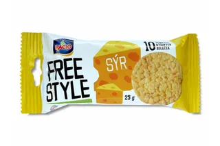 Racio Free Style rýžové chlebíčky sýrové 25g