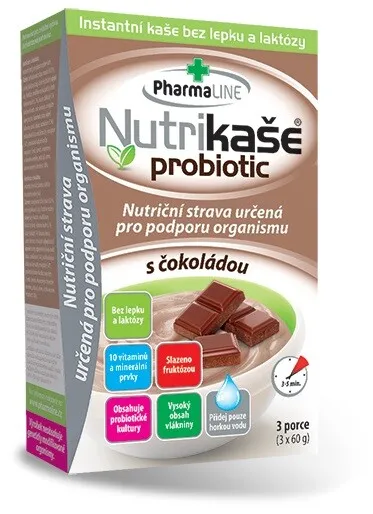 Mogador Nutrikaše probiotic čokoláda 180g (3x60g)