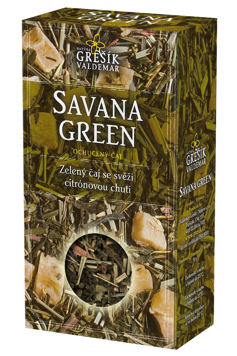 Grešík Savana Green čaj sypaný 70 g