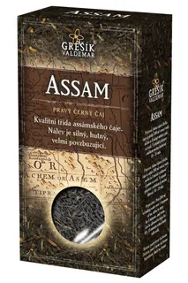 Grešík Čaje 4 světadílů černý čaj Assam 70 g