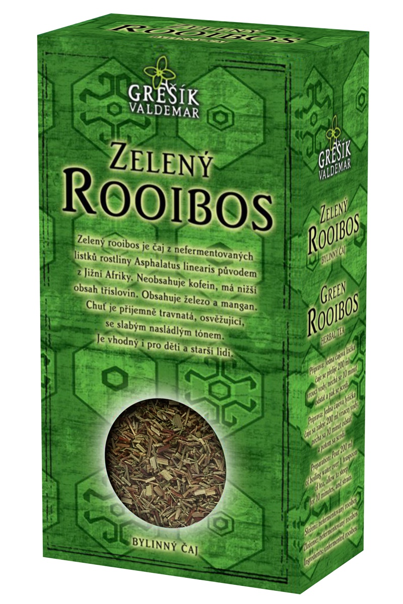 Grešík Čaje 4 světadílů Zelený Rooibos 70 g