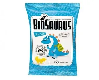 Biosaurus Kukuřičné křupky s mořskou solí 50 g BIO