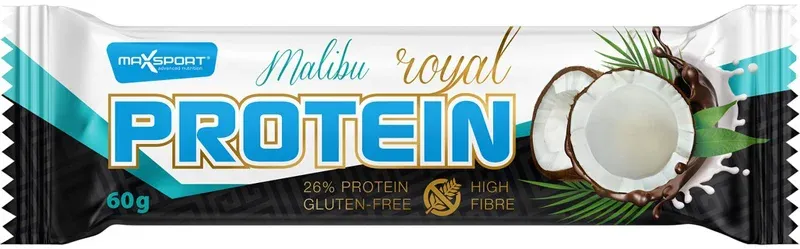 Maxsport Royal Protein Bar 60 g proteinová tyčinka kokosová Malibu
