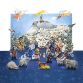 Leros Bylinný adventní kalendář s betlémem 24 sáčků
