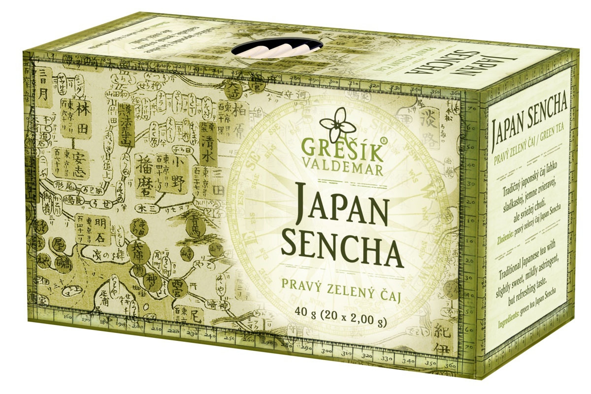 Grešík Čaj Japan Sencha 20 x 2 g