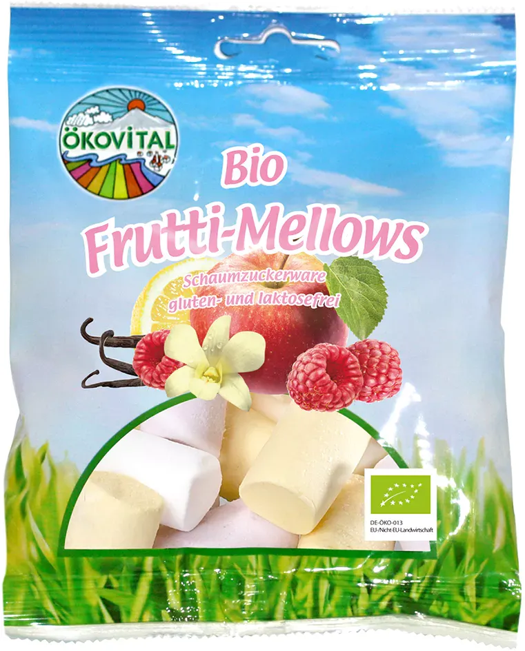 Ökovital Marshmallow bonbony ovocné 90 g BIO