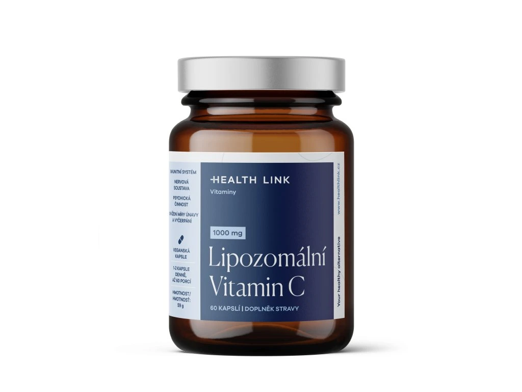 Health Link Lipozomální Vitamin C 60 kapslí