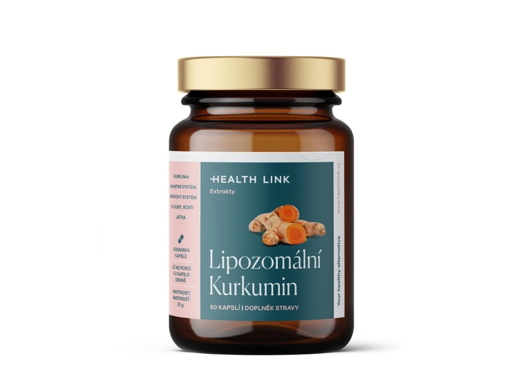 Health Link Lipozomální Kurkumin 60 kapslí