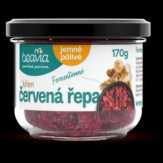 Beavia Červená řepa fermentovaná s křenem 170 g