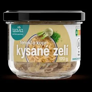 Beavia Kysané bílé zelí s fenyklem a koprem 170 g