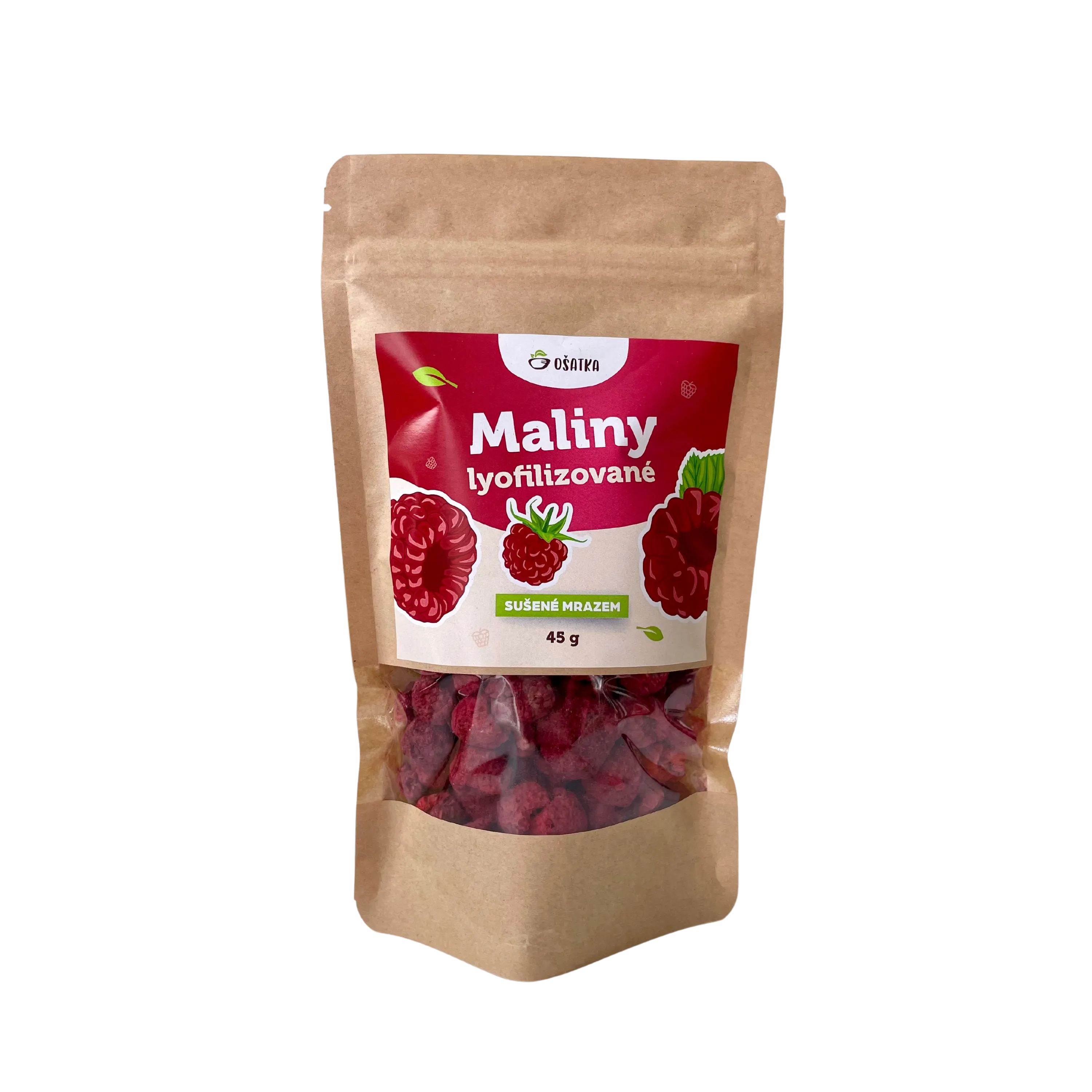 Ošatka Lyofilizované maliny 45 g