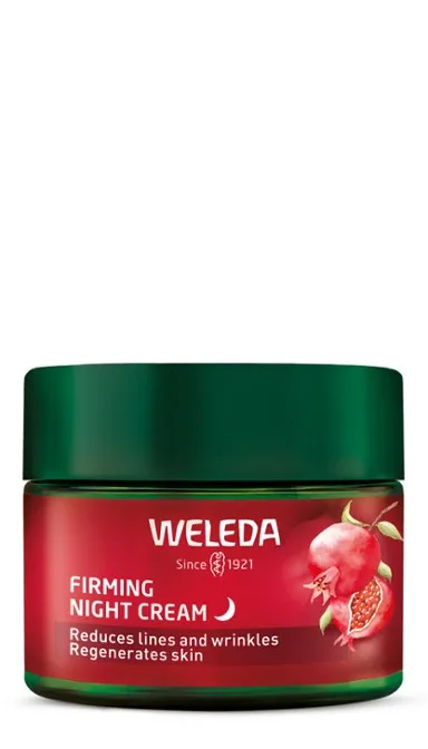 Weleda Zpevňující noční krém Granátové jablko a Maca-peptidy 40 ml