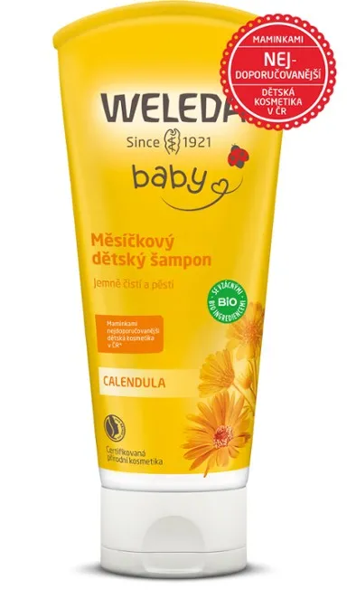 Weleda Měsíčkový dětský šampon 200 ml