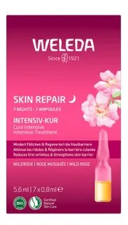 Weleda Skin Repair 7 denní intenzivní kúra Divoká růže 7 x 0,8 ml