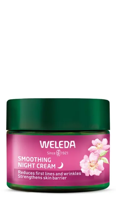 Weleda Rozjasňující noční krém Divoká růže a bílý čaj 40 ml