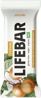 Lifefood Lifebar Raw tyčinka meruňková 40 g BIO