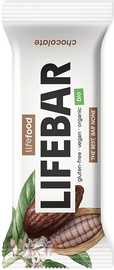 Lifefood Lifebar Raw tyčinka čokoládová 40 g BIO