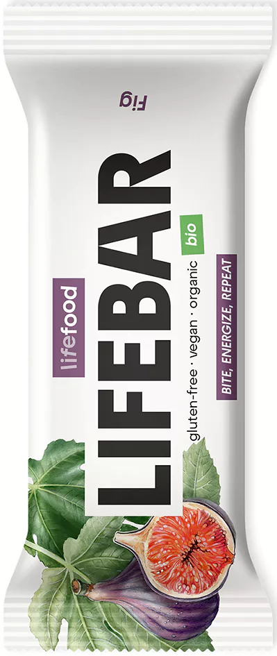 Lifefood Lifebar Raw tyčinka fíková 40 g BIO