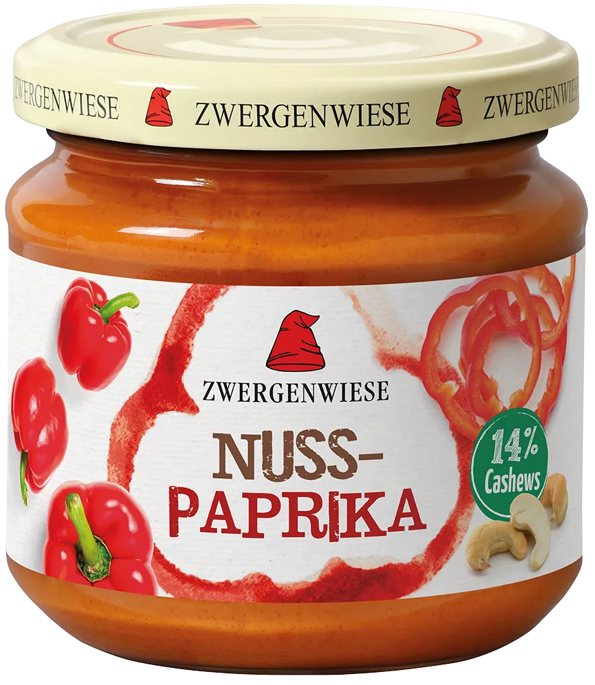 Zwergenwiese Pomazánka paprika kešu 200 g BIO