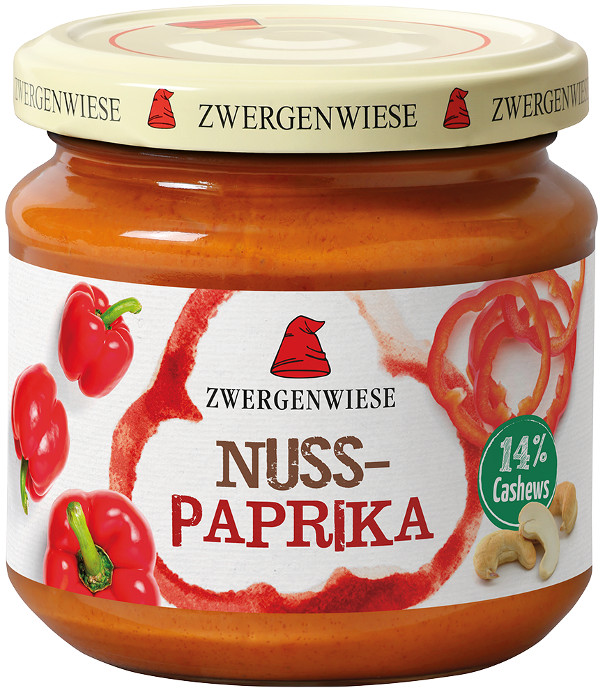 Zwergenwiese Pomazánka paprika kešu 200 g BIO