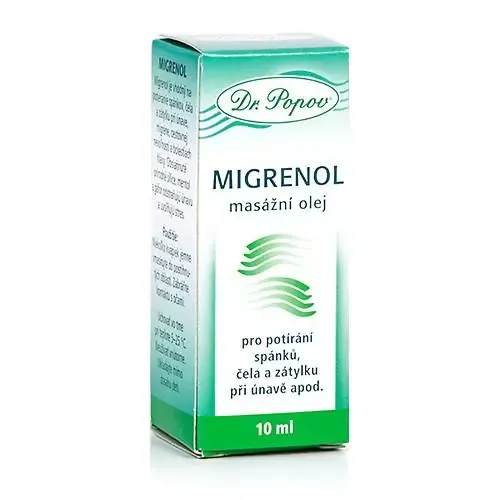 Dr. Popov Masážní olej Migrenol 10 ml