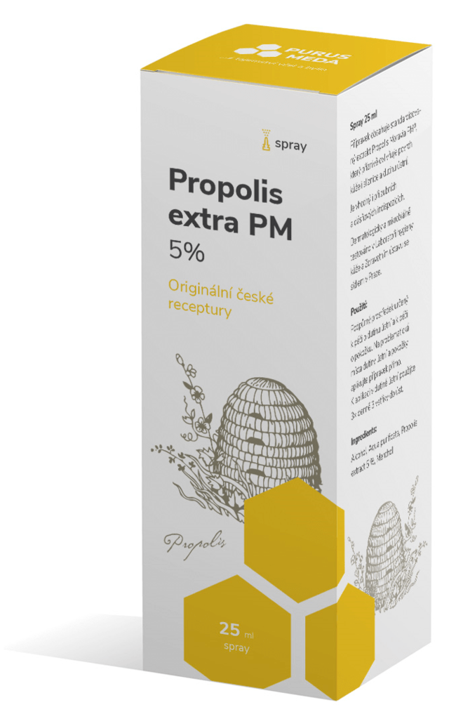 Purus Meda Propolis spray Extra PM 5 % 25 ml