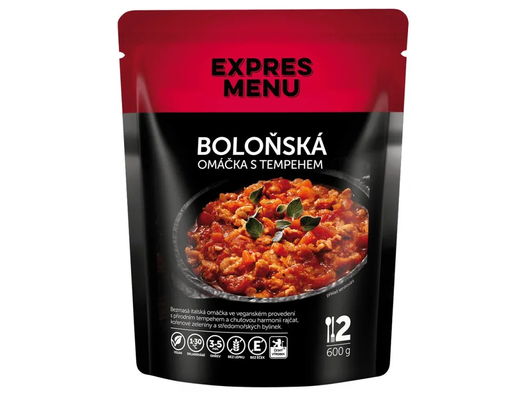 Expres Menu Boloňská omáčka s tempehem 600 g