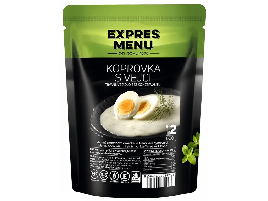 Expres Menu Koprovka s vejci 600 g