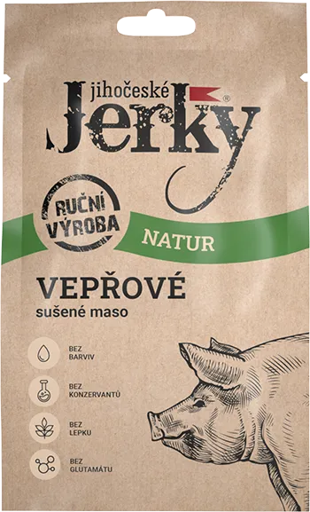 Jihočeské Jerky Vepřové natur 20 g