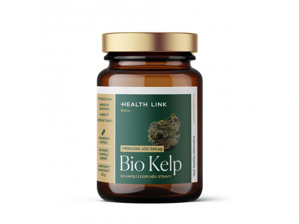 Health Link Kelp kapsle 400 mg 60 ks BIO