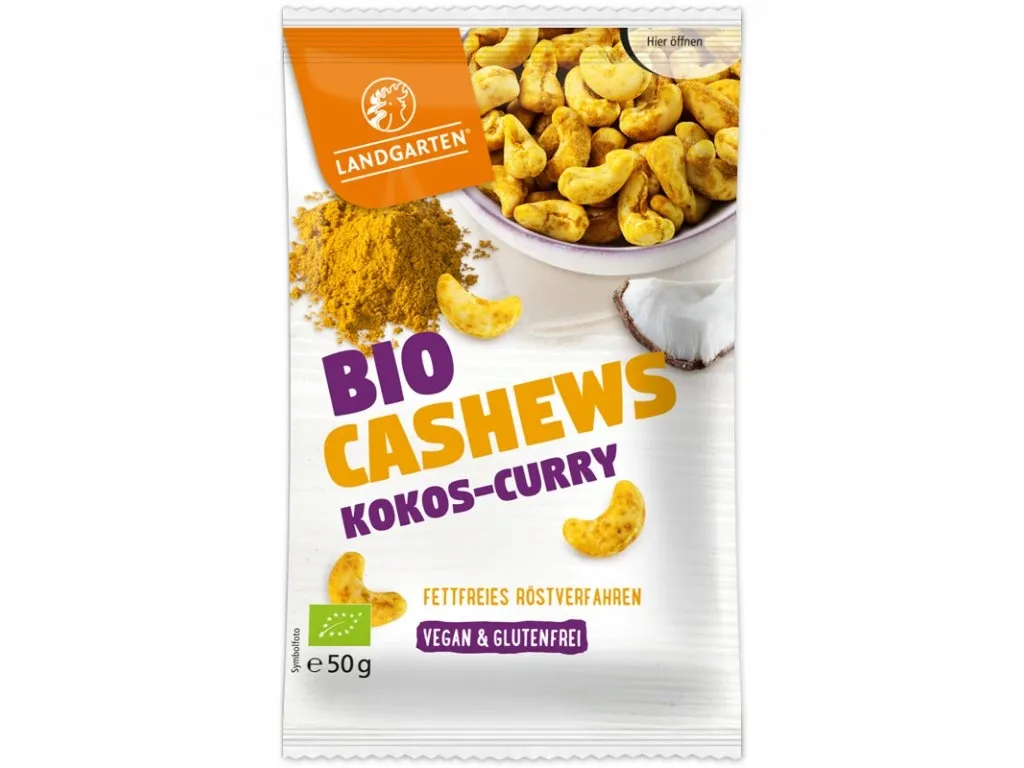 Landgarten Kešu indické curry 50 g BIO