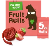 Yoyo Bear Fruit Rolls jahoda ovocné rolované plátky 5 x 20 g