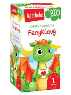 Apotheke Dětský čaj BIO Fenyklový 20x1,5g