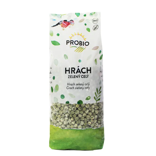 PROBIO Hrách zelený celý 500 g BIO