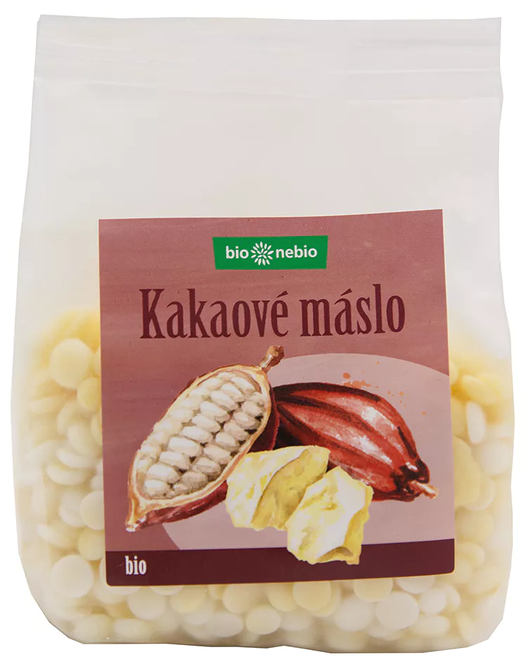 bio*nebio Kakaové máslo pecičky 150 g BIO