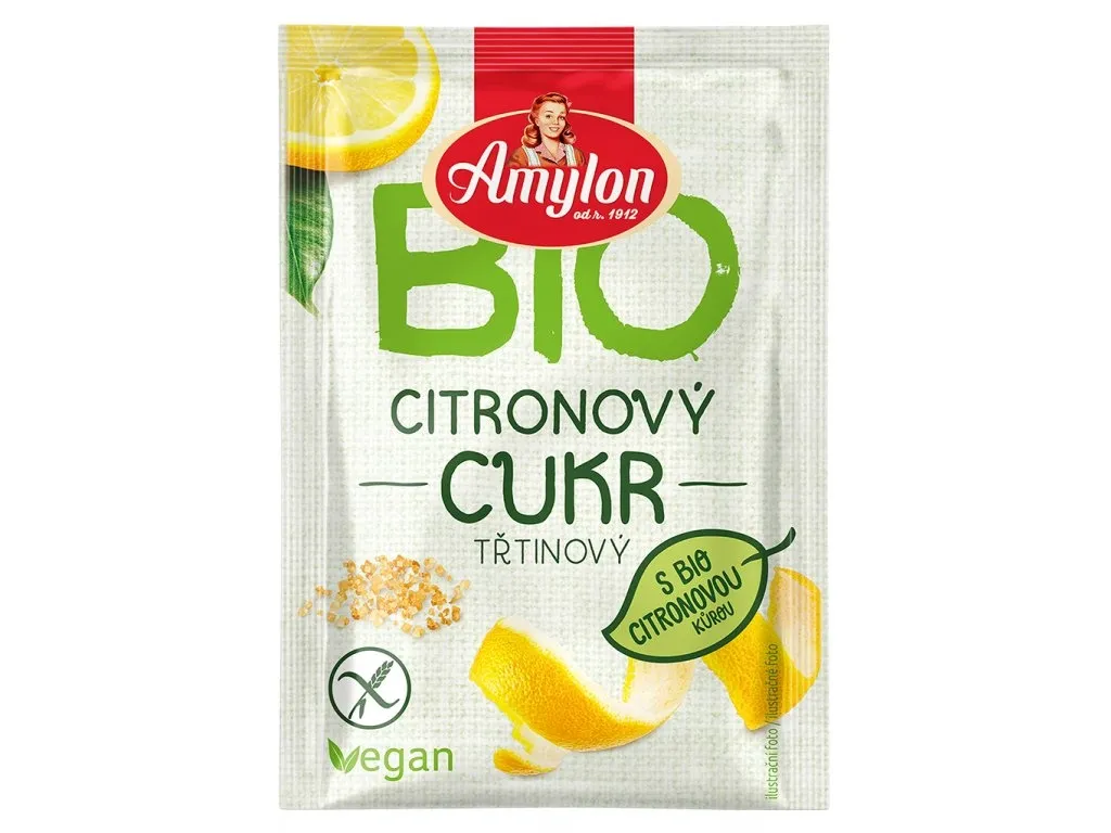 Amylon Cukr citronový 20 g BIO